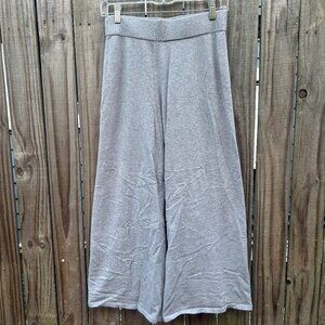 Sioni Sweater Pants Size S Wide Leg Pull On Lounge Leisure Quiet Luxury Neutral